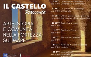 Il Castello Alfonsino – Forte a Mare di Brindisi racconta: arte, storia e comunità nella fortezza sul mare. Tutti gli eventi di Settembre e Ottobre 2025