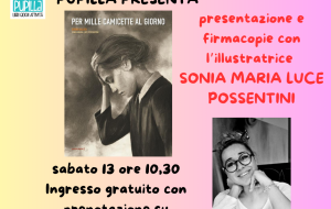 Pupilla presenta il libro “Per mille camicette al giorno” di Serena Ballista