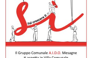 A.I.D.O. celebra la Giornata Nazionale del SI: a Mesagne un appuntamento di sensibilizzazione e solidarietà