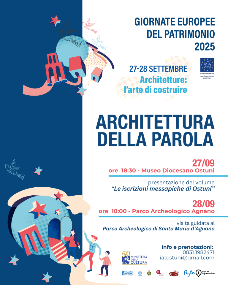 Giornate europee del patrimonio: le iscrizioni messapiche di Ostuni – Architettura della parola