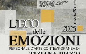 L’Eco delle Emozioni: dal 13 Settembre a Brindisi la mostra di Tiziana Ricco