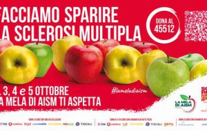 Il 3-4-5 ottobre torna ‘Mela di AISM’ In 5mila piazze italiane
