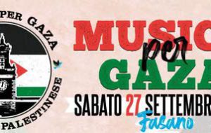 “Musica per Gaza” a Fasano. Di Marco Greco