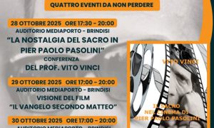 La  Società Dante Alighieri di Brindisi ricorda Pier Paolo Pasolini. Di Marco Greco