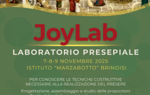 Arte e tradizione: torna a Brindisi il laboratorio presepiale “Joylab”
