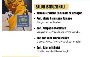 “Né eroe né guerriero”: al liceo di Mesagne la presentazione del libro del magistrato Mondoi