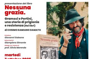 “Nessuna grazia”: a Mesagne la presentazione del libro di Cosimo Damiano Damato