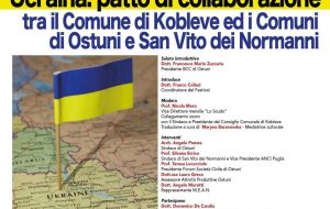 La Banca di Credito Cooperativo di Ostuni ospita il Festival della Cooperazione Internazionale e il Patto di Collaborazione tra Ostuni, San Vito dei Normanni e Kobleve (Ucraina)