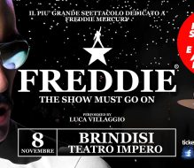Freddie – The Show Must Go On: l’8 novembre al Teatro Impero di Brindisi