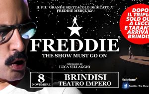 Freddie – The Show Must Go On: l’8 novembre al Teatro Impero di Brindisi