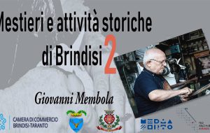 Venerdì 24 ottobre al Museo Ribezzo si presenta “Mestieri e attività storiche di Brindisi – Vol. 2” di Giovanni Membola (edizioni Brundisium.net)