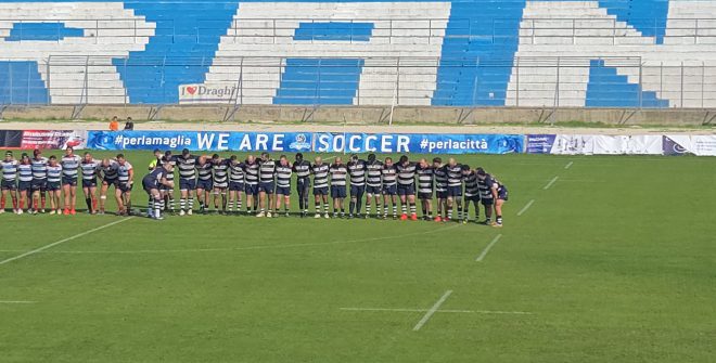 Show dell’Appia Rugby a Trani: 10 mete e sogno Serie B già nel mirino!