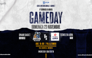 Dinamo Brindisi, fiducia e fattore PalaZumbo: domani arriva la Tecnoeleva Adria Bari