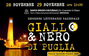 Giallo e Nero di Puglia: la finale il 28 e 29 novembre al Santa Spazio Culturale