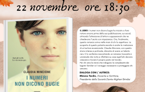 Pagine Erranti 2025: 22 novembre presentazione del libro “I numeri hanno sempre ragione” di Claudia Mincione
