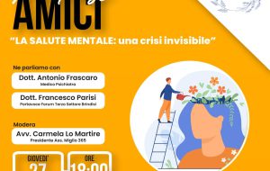 “La salute mentale: una crisi invisibile”; se ne parla giovedì 27 novembre al Miglio 365