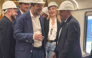 La visita del Ministro Salvini alla cooperativa Progresso e Lavoro