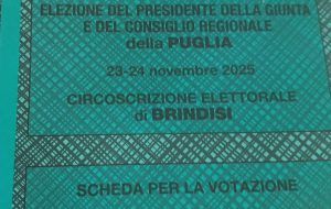 Regionali 2025: in provincia di Brindisi affluenza al 29,58% al termine della prima giornata di votazione