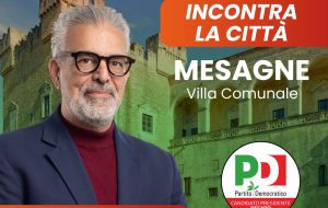 Toni Matarrelli incontra la città: domenica 16 novembre l’iniziativa in villa a Mesagne