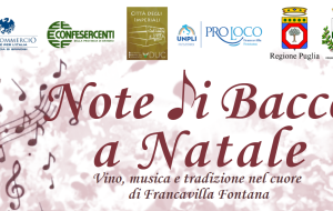 Note di Bacco a Natale: vino, musica e tradizione nel cuore del commercio fisico di Francavilla Fontana