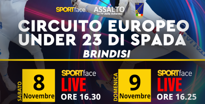 Mediterranean Cup U23 di scherma: le emozioni delle finali in diretta su “Assalto – La TV della Scherma”