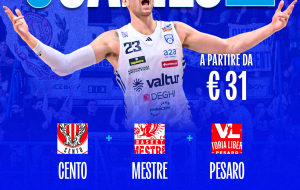 Valtur Brindisi: in vendita il ‘three games pack’ per le partite interne contro Cento, Mestre e Pesaro