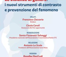 Fasano in campo il 25 novembre sul tema delle violenze di genere