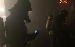 Incendio in un’abitazione a Tuturano: intervengono i Vigili del Fuoco