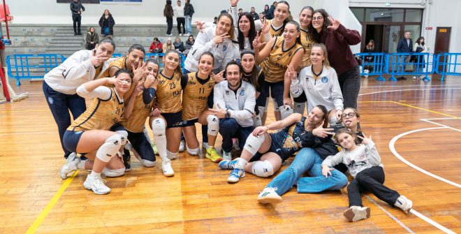 Aurora Brindisi chiude il 2025 con un netto successo: Monopoli superata 3-0 al Pala Zumbo