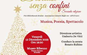 Venerdì 12 dicembre al Museo Ribezzo la 2^ edizione di “Brindisi senza confini”