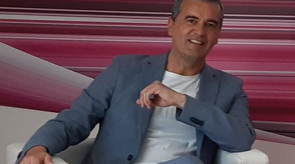 Lo scrittore Giovanni Membola ospite di Ciccio Riccio. Di Marco Greco