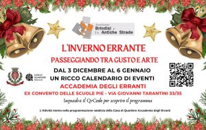 L’Inverno Errante 2025: un mese tra gusto, arte e tradizioni all’Ex Convento delle Scuole Pie