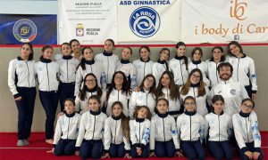Le atlete della ASd Ginnastica La Rosa di Brindisi protagoniste a Rimini