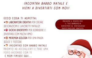 “La Casa di Babbo Natale”: un pomeriggio di festa, inclusione e sorrisi per i bambini di Brindisi