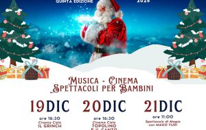 Ostuni, torna “La Magia del Natale” di Fraila Aps: tre giorni di eventi tra cinema, spettacoli e Babbo Natale