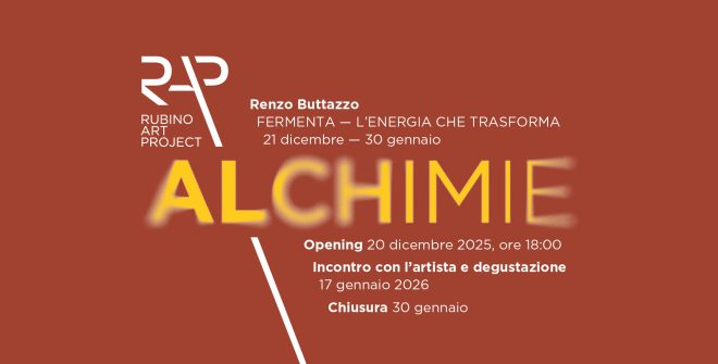 Tenute Rubino presenta la Rassegna di Arte Contemporanea “Alchimie”, una rassegna che intreccia la poetica del vino con la vitalità dell’arte