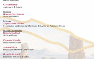 Via Appia. Regina Viarum – Coordinamenti Territoriali e sistema di Governance»: giovedì 11 dicembre l’incontro a Palazzo Granafei Nervegna