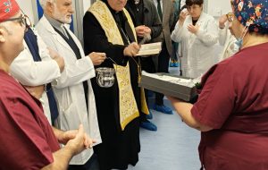 Francavilla Fontana, benedizione dei locali della Uoc di Anestesia e Rianimazione dell’ospedale Camberlingo