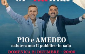 Pio e Amedeo incontrano il pubblico di Brindisi: appuntamento domenica 21 dicembre all’Andromeda