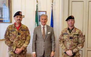 Il Prefetto Carnevale incontra il nuovo Comandante del Raggruppamento Puglia–Basilicata dell’Operazione “Strade Sicure”