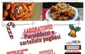 Domenica 14 dicembre “Purcidduzzi e cartellate pugliesi” all’Istituto Alberghiero di Brindisi