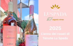 Tenute Lu Spada: il 2025 è l’anno dei rosati bio Tuffetto e Fuocorosa