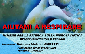 Aiutami a respirare: evento informativo e solidale a sostegno della ricerca sulla fibrosi cistica