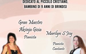 Brindisi, concerto di beneficenza per il piccolo Cristiano: musica, solidarietà e un grazie che viene dal cuore