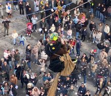 Epifania di festa alla caserma dei vigili del fuoco di Brindisi: luna park, Befana e sorrisi per i bambini