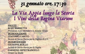 La Via Appia lungo la storia: i vini della Regina Viarum, viaggio tra cultura e gusto all’Accademia degli Erranti