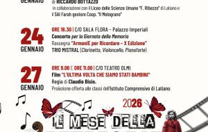 Il Comune di Latiano presenta “Il mese della memoria”