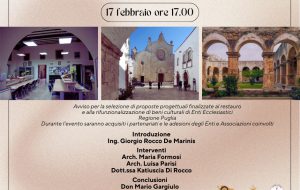 Forum informativo e partecipativo sui beni culturali ecclesiastici: appuntamento il 17 febbraio alla Biblioteca “A. De Leo”