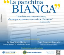 I Lions ed i Leo di Fasano donano una panchina bianca alla scuola “G. Pascoli”