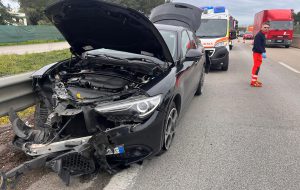 Incidente sulla SS7 in direzione Brindisi: due feriti